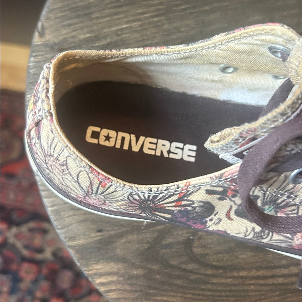 Converse Multicolor Floral Sneakers - Picture 3 of 4